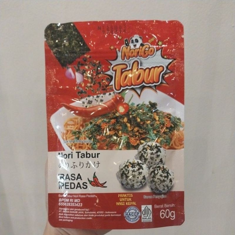 

Nori tabur rasa pedas