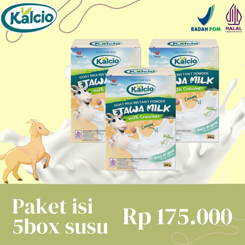 

SUSU ETAWA KALCIO/SUSU KAMBING ETAWA KALCIO/ SUSU KAMBING BERKUALITAS/ SUSU TULANG