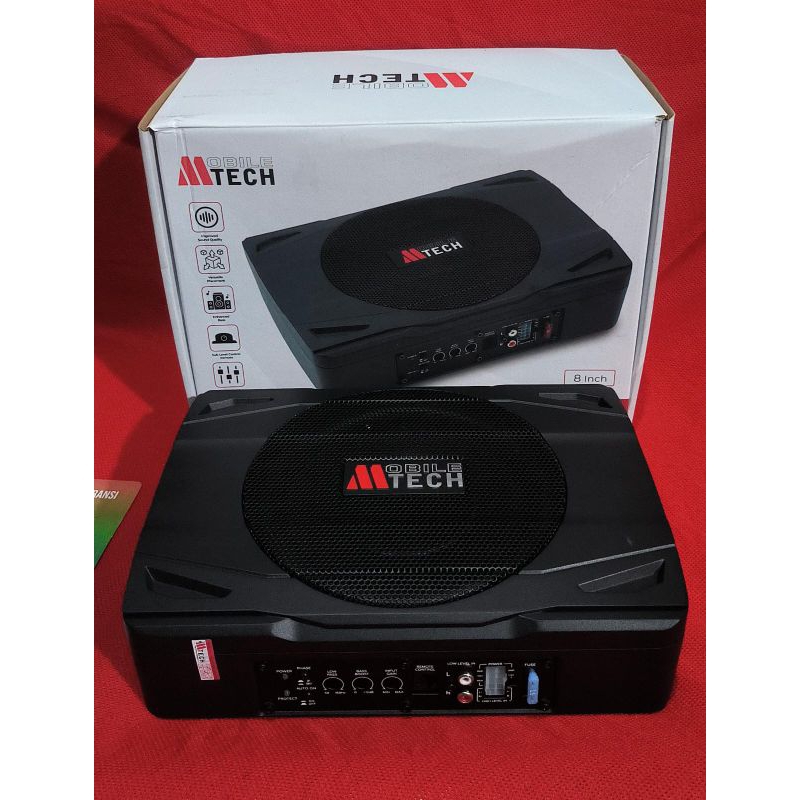 Subwoofer aktif kolong mobil Mtech MM-8800 By LM AUDIO /subwoofer kolong aktive Mtech 8inch