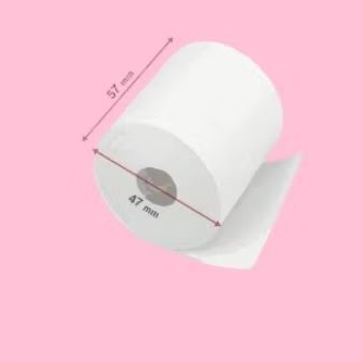 

Thermal Roll 57x47 isi 100 Roll/ Kertas Thermal 57x47