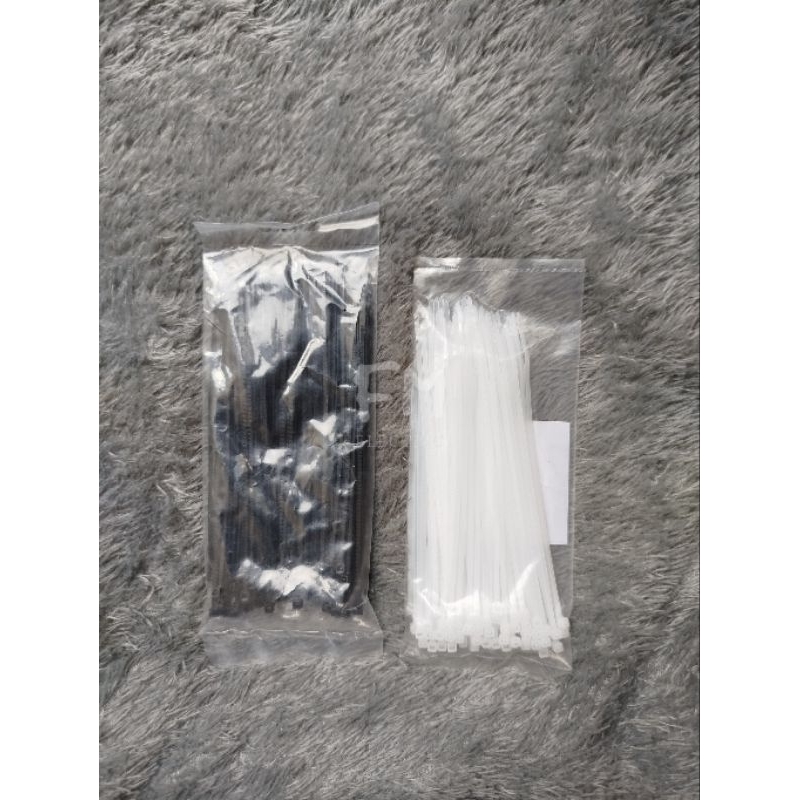 

Kabel Tali Ties Hitam Putih 10 CM 15 CM 20 CM 25 CM 30 CM