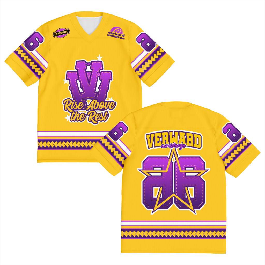 Culture Project | Jersey Verward Rise Above The Rest | Jersey Oversize Dewasa Bahan Full Printing Wa