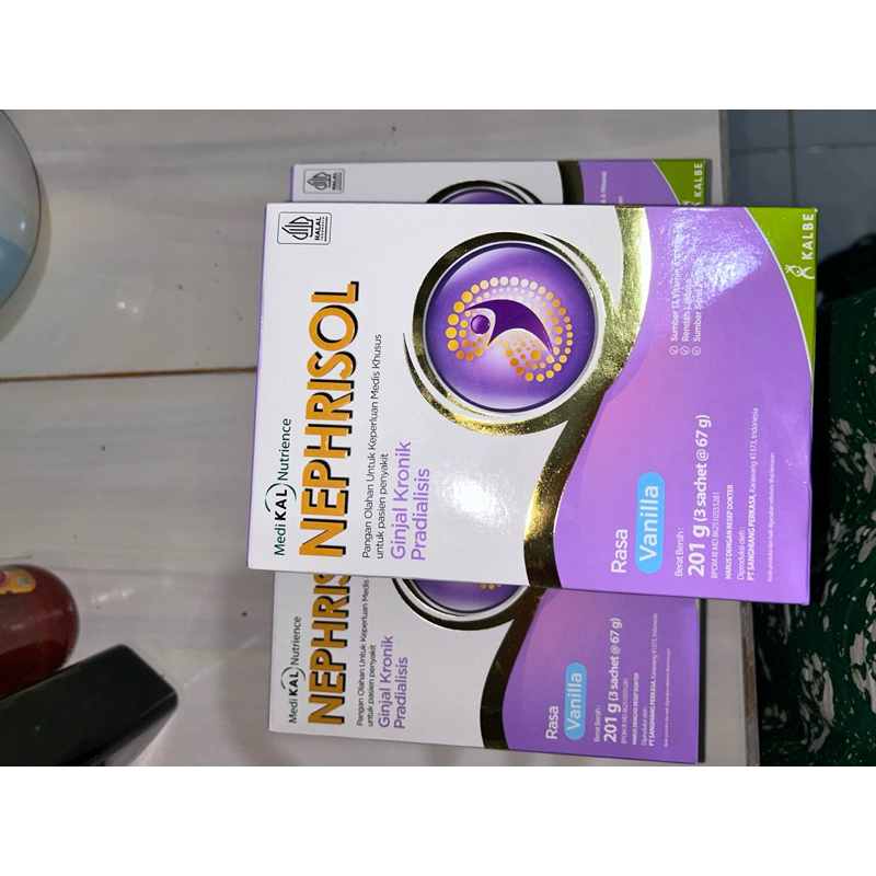 

(New) Nephrisol rasa Vanilla susu penderita ginjal