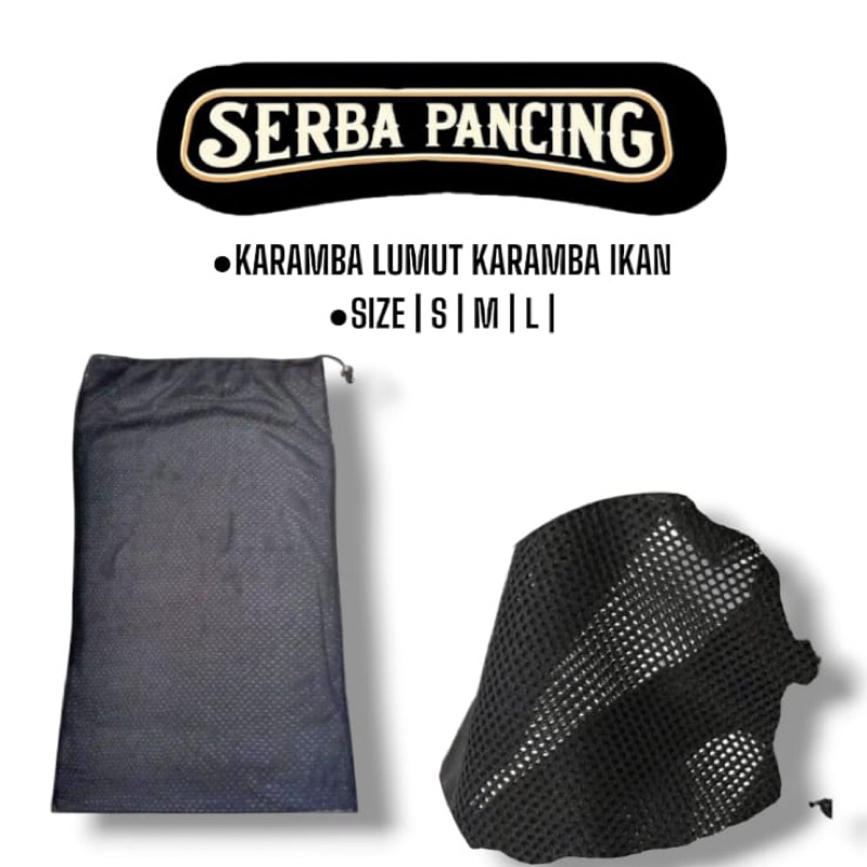 karamba lumut | karamba ikan | kepis ikan S M L