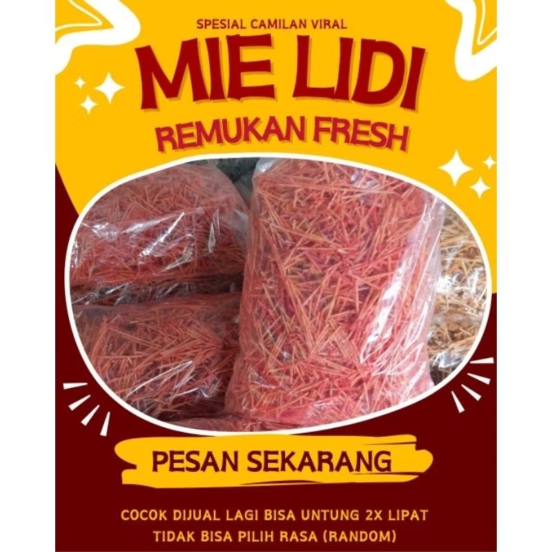 

Jual Cepat Mie lidi kiloan Remukan Fresh