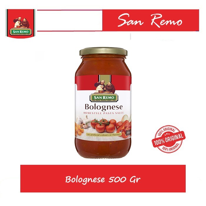 

San Remo Pasta Sauce Bolognese 500 Gr