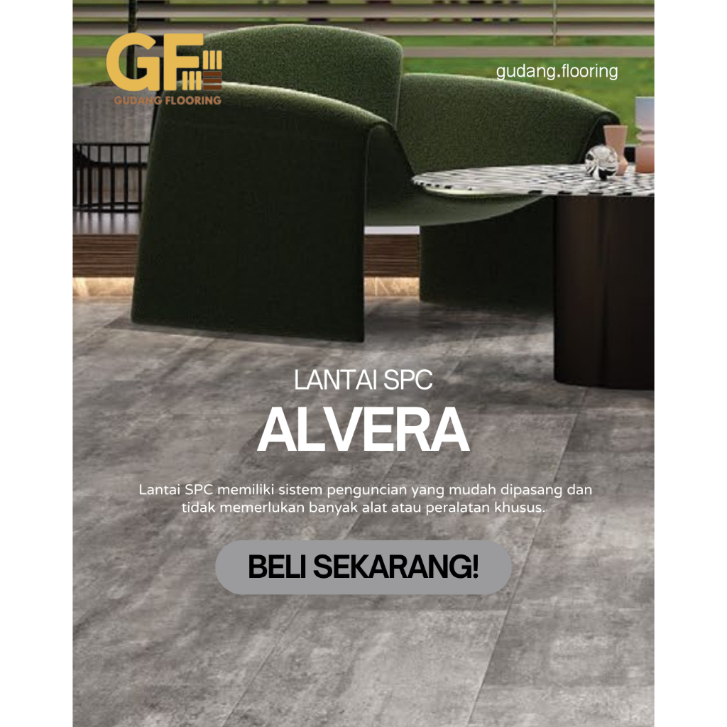 SPC ALVERA 4MM | Lantai SPC | Misti Peach