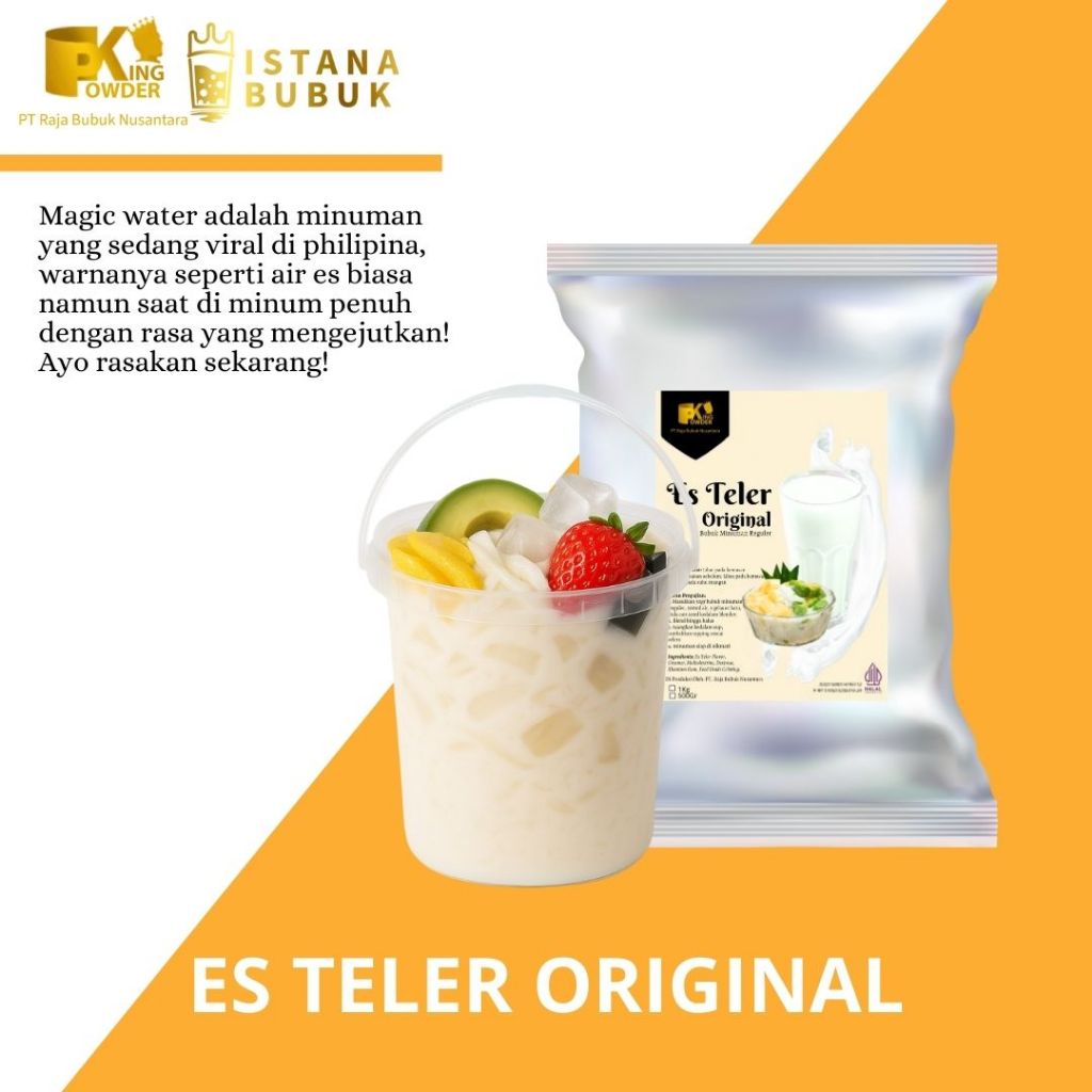 

MAR Powder Drink Reguler Orinal Es Teller Bubuk Minuman ES TELER