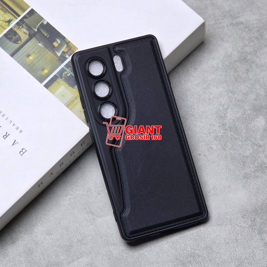 CASE TECNO CAMON 40 4G TECNO CAMON 40 PRO LEATHER PRO CAMERA BLACK SOFTCASE TECNO CAMON 40 4G TECNO 