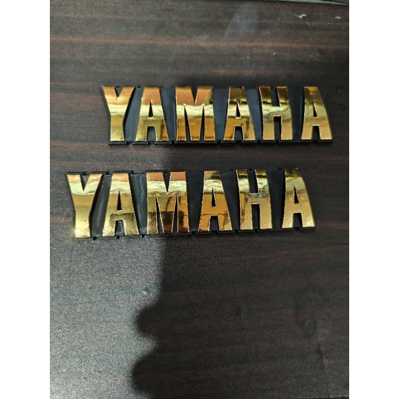 EMBLEM TANGKI LOGO TENGKI YAMAHA RXKING KOBRA RX KING COBRA RXKING MASTER 1983-1999 ORI ASLI ORIGINA