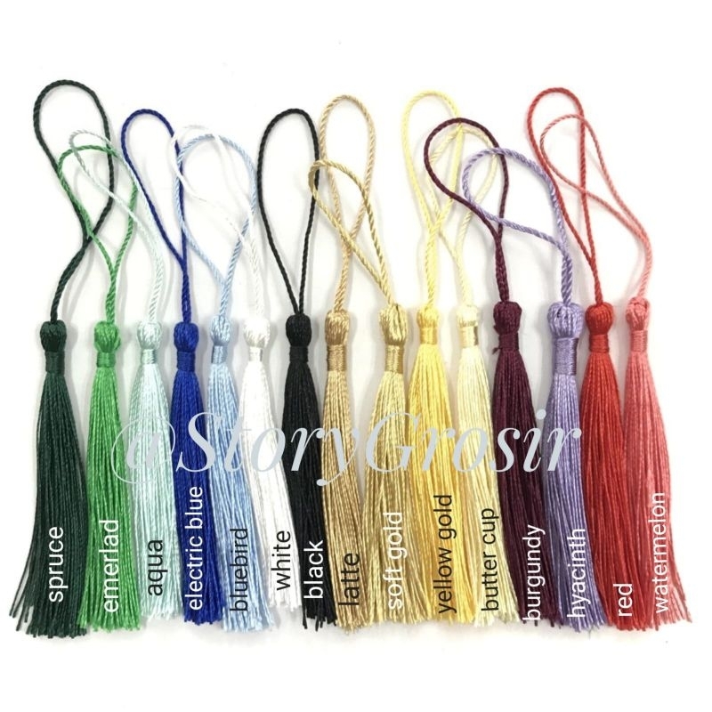 1 IKAT - TASEL RUMBAI / TASEL MURAH / HIASAN TASEL / ANEKA TASEL