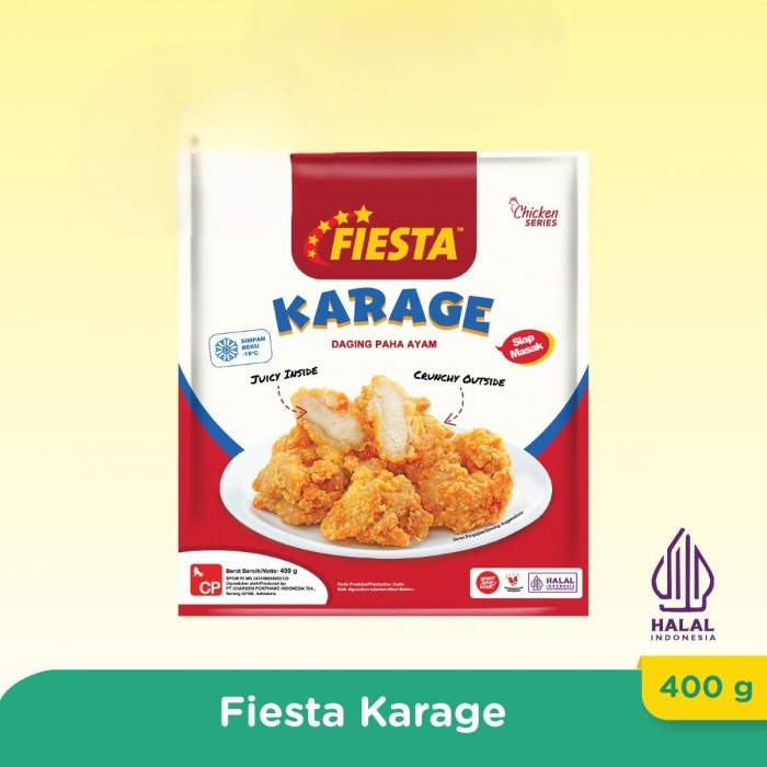 

FIESTA CHICKEN KARAGE 400GR