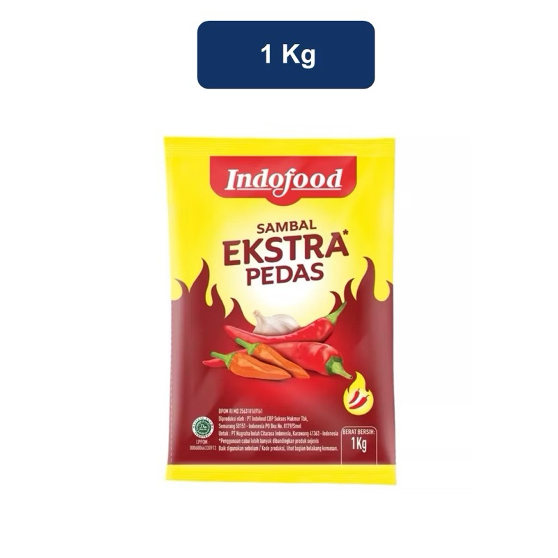 

Indofood Sauce Sambal Extra Pedas 1 kg