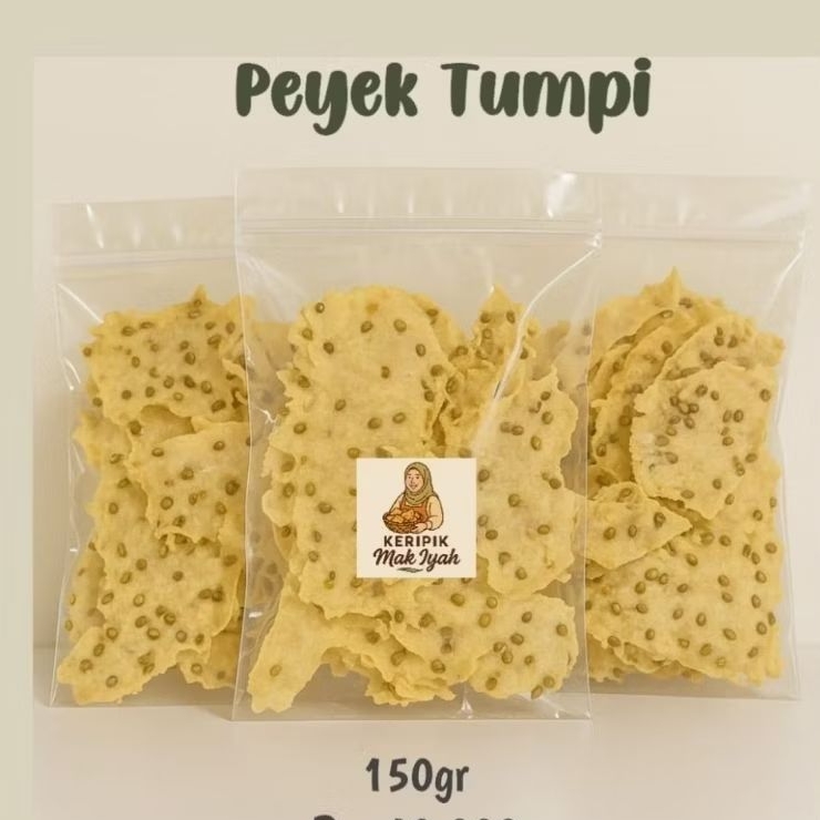 

Peyek Tumpi Peyek Kacang Hijau super renyah gurih