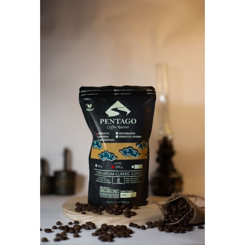 

[PENTAGO] kopi robusta 200gram