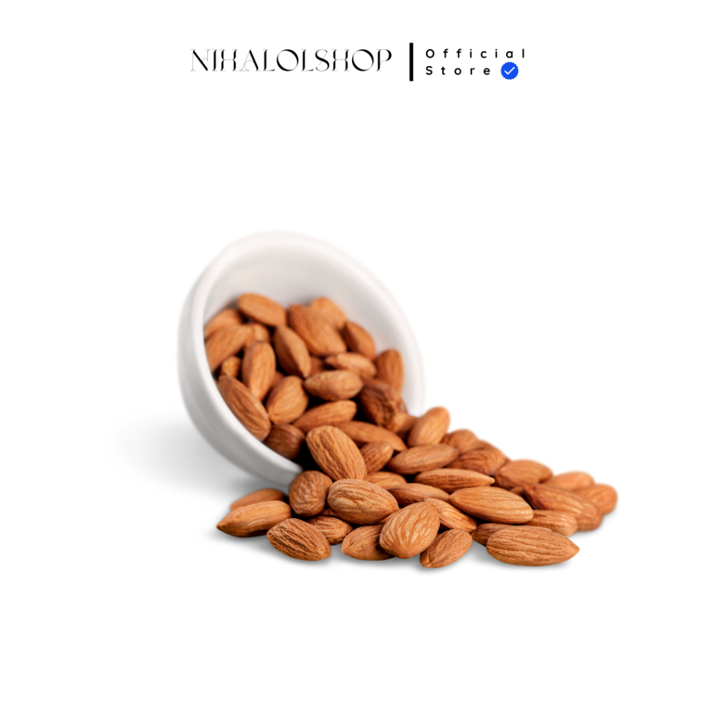 

almond panggang (kupas)