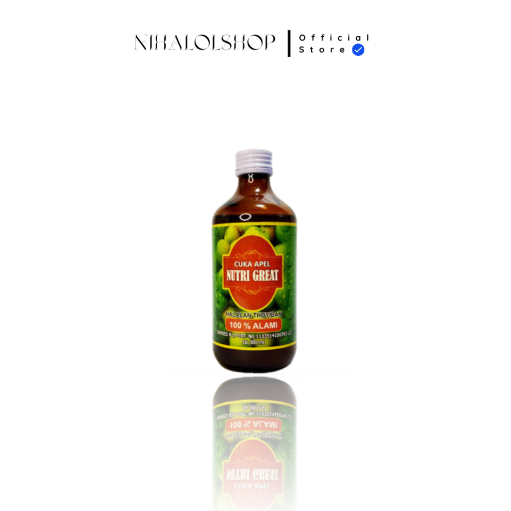 

cuka apel kemasan 300 ml