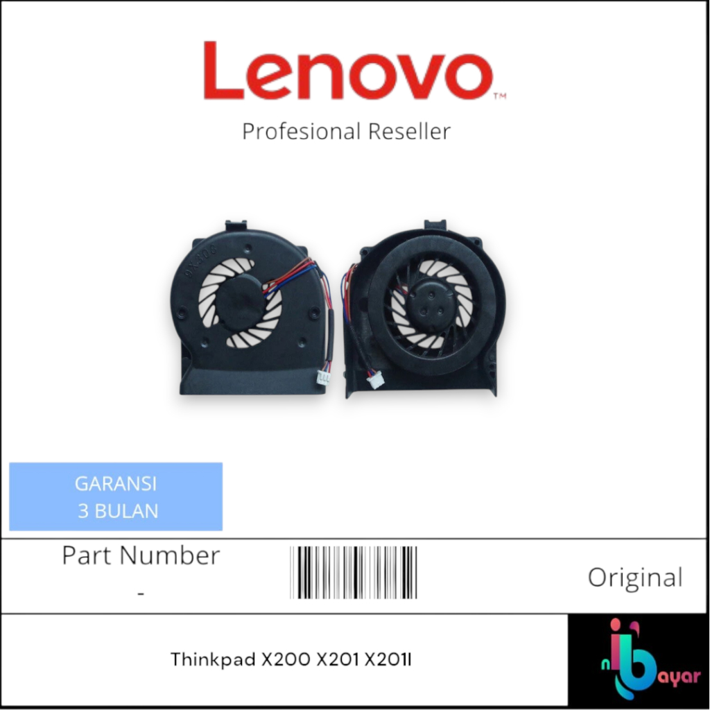 Fan Kipas Laptop Lenovo Thinkpad X200 X201 X201I / Kipas Lenovo Thinkpad X201I