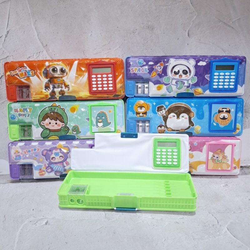 

(12 Pcs) Kotak Pensil Magnet Kalkulator PC-SQ7806-1