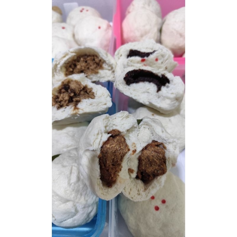 

Aneka bakpao , bakpao kampung / bakpao kalimantan