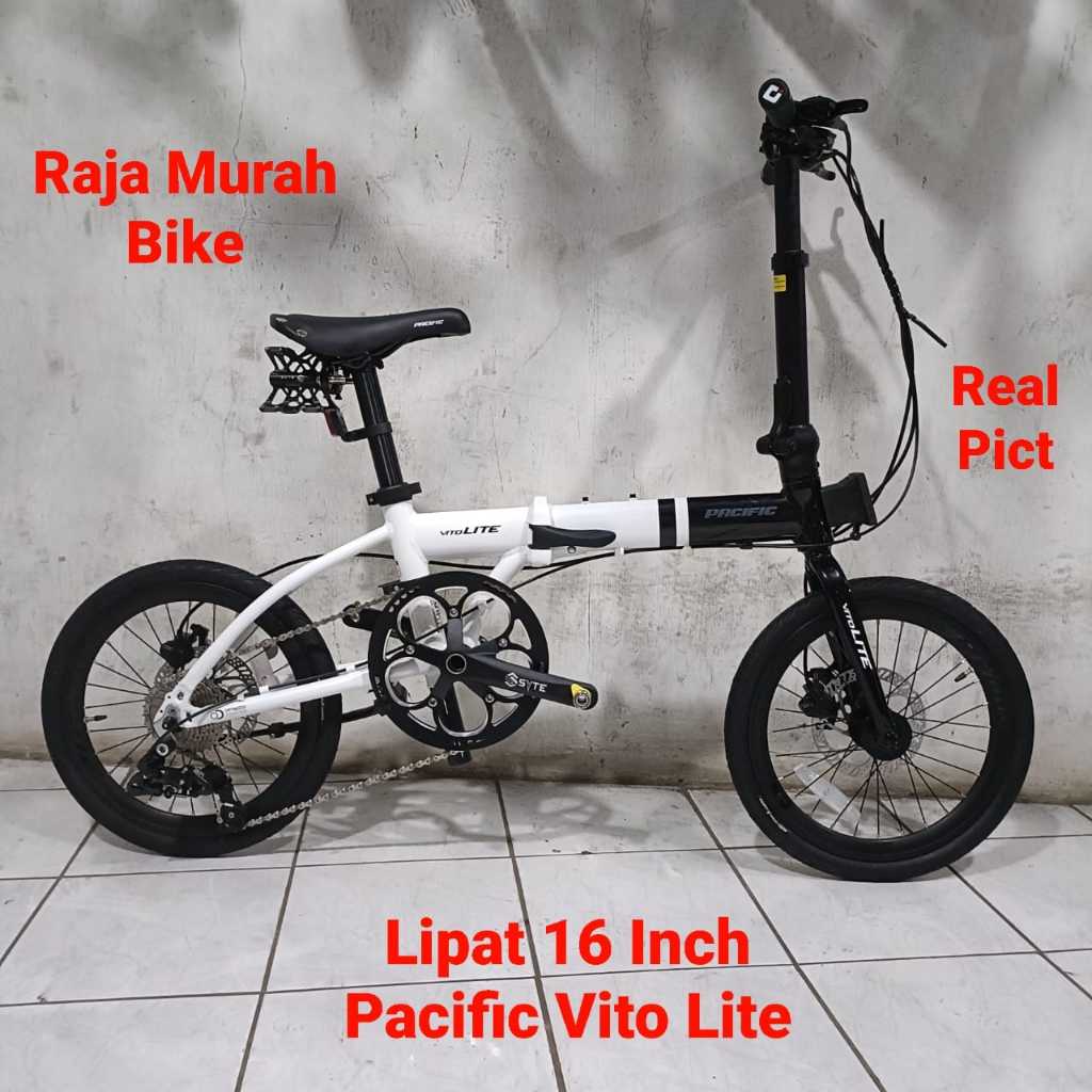 Sepeda Lipat Pacific Vito Lite 16 Inch Sepeda Lipat 16 Inch Pacific Vito Lite