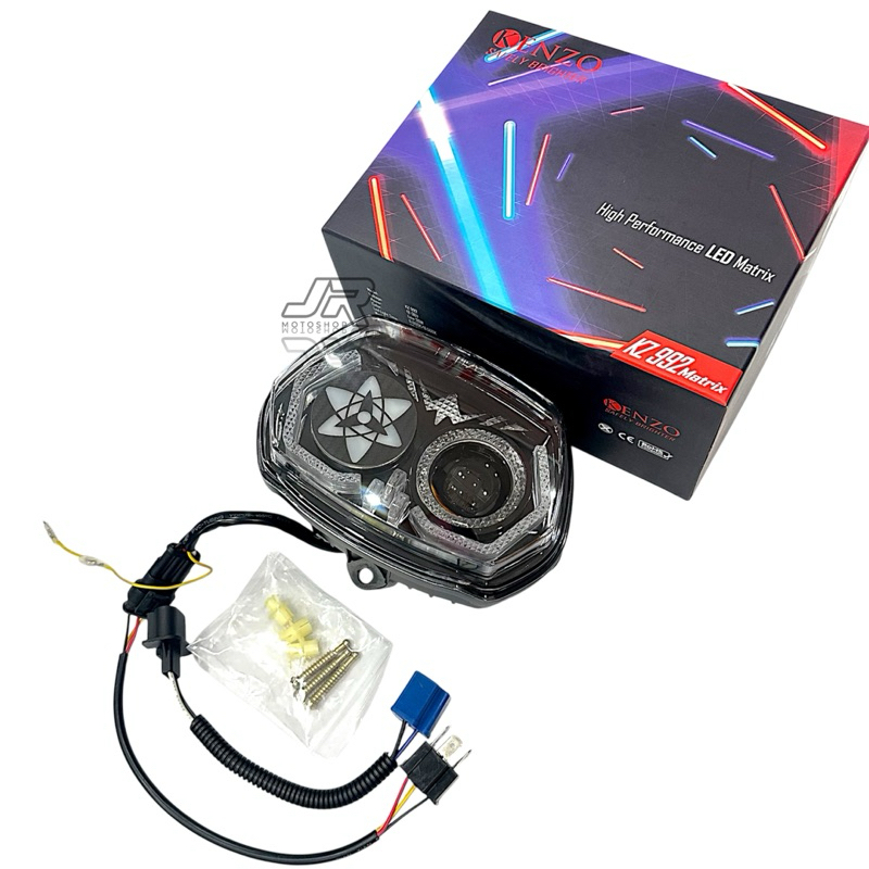 Reflektor Daymaker Lampu Depan Kenzo Biled Spinner APP Vespa Sprint 150/ Reflektor Lampu Depan/ Daym