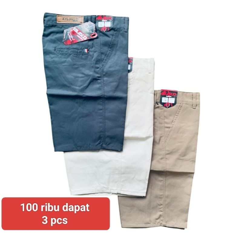 celana pendek chinos distro premium 100 ribu dapat 3 pcs