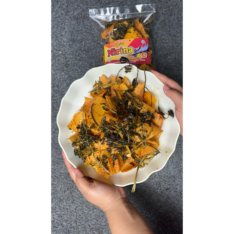 

(Best Seller) Keripik Talas/Keladi Pedas Gurih Enak