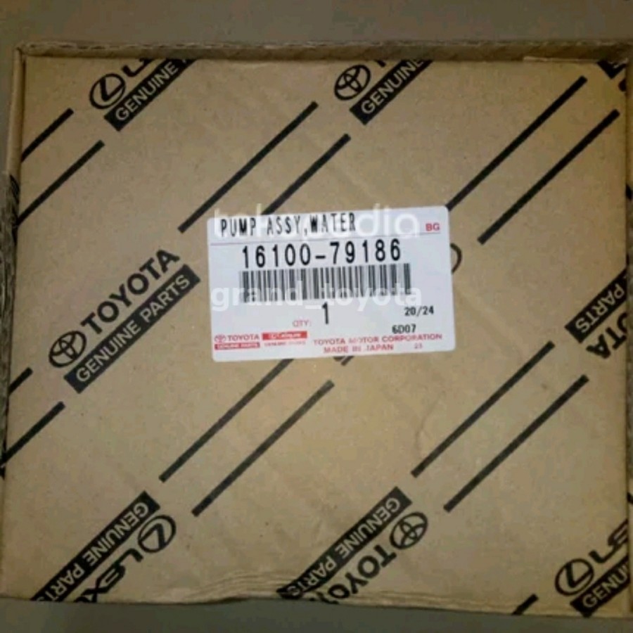 WATER PUMP CORONA ABSOLUTE CAMRY 2000cc ORIGINAL