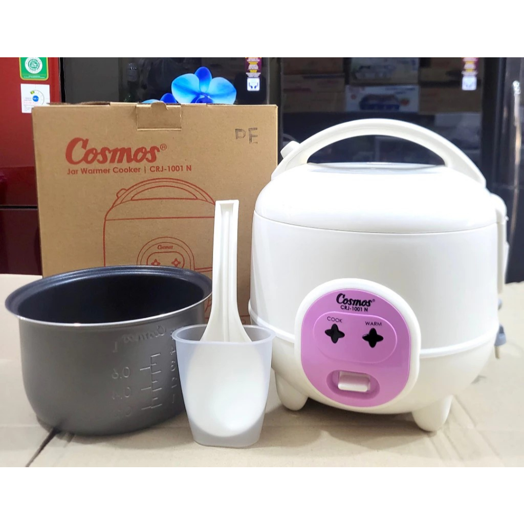 RICE COOKER COSMOS CRJ-1001 penanak nasi pemanas nasi magic com magic jar magic warmer plus