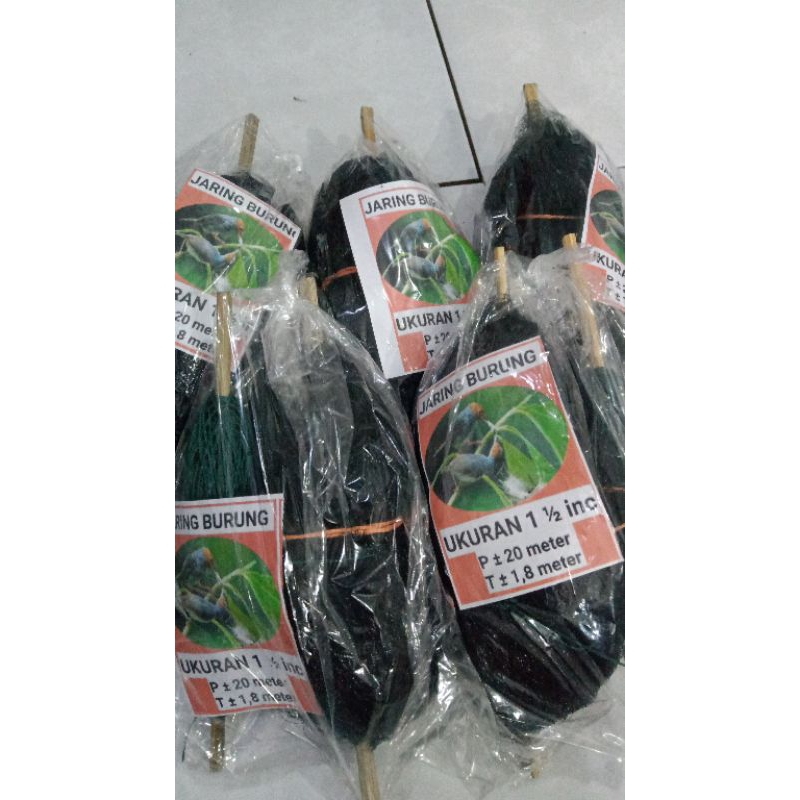 jaringburung siappakai 1 1/4 inc 1,5 inc 1 3/4 inv 2 inc 2,5 inc