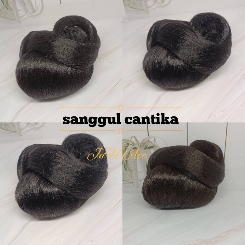 sanggul cantika/sanggul modern/sanggul sirkam