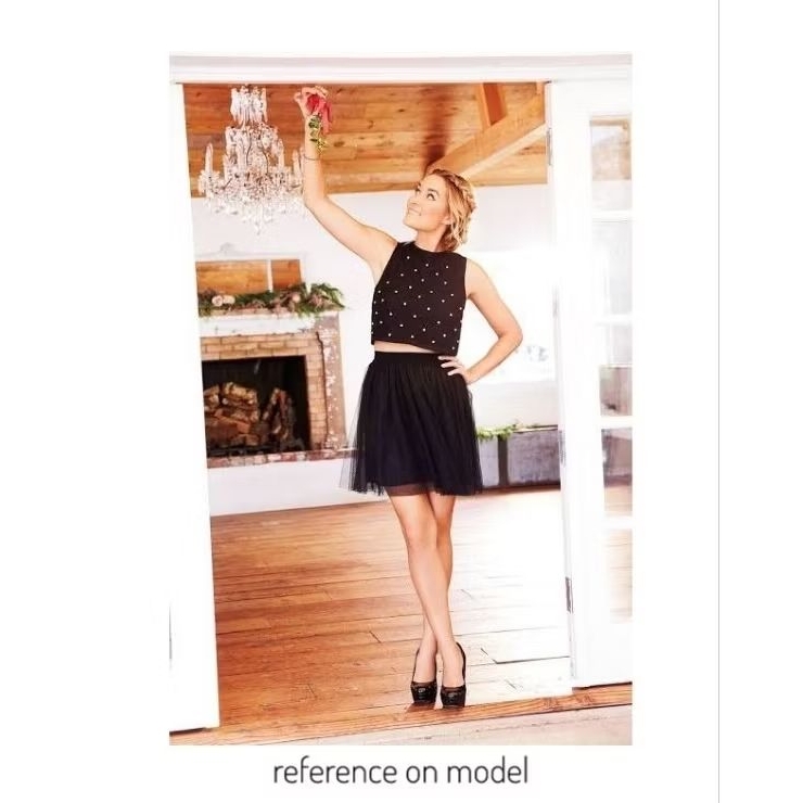 Preloved : Black Tulle Tutu Skirt // Rok Wanita Tutu Hitam Tile / Rok Pesta Balet Goth / size M