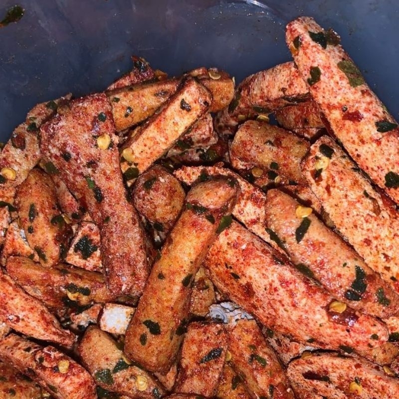 

Basreng stik pedas daun jeruk 1 kg basreng stik pedas