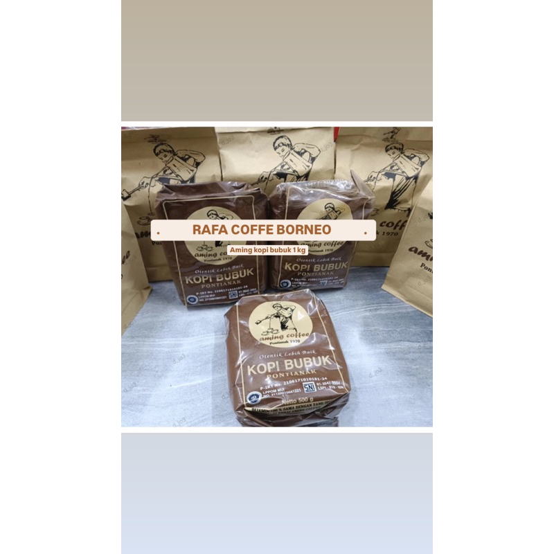 

[RCB]1000/500gram Bubuk KOPI AMING PONTIANAK