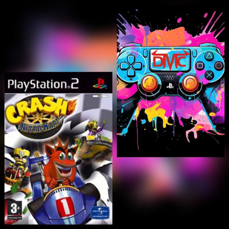 KASET PS2 CRASH NITRO KART