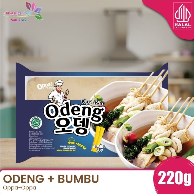 

Oden Odeng 6 Lembar Eomuk Kue Ikan Korea 200g+Bumbu 20g