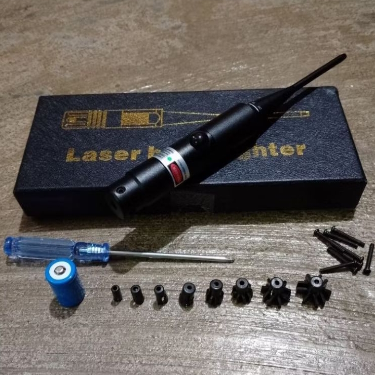 Akurasi Teleskope Senjata Zeroing Teskope Laser bore singhter Sinar hijau