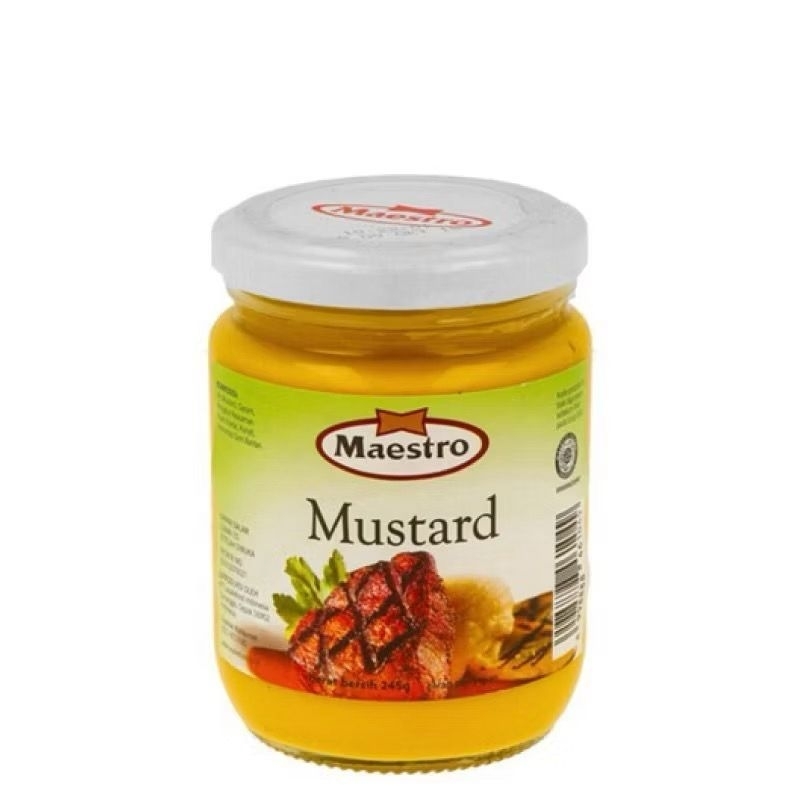 

Maestro Saus Mustard 245 Gram