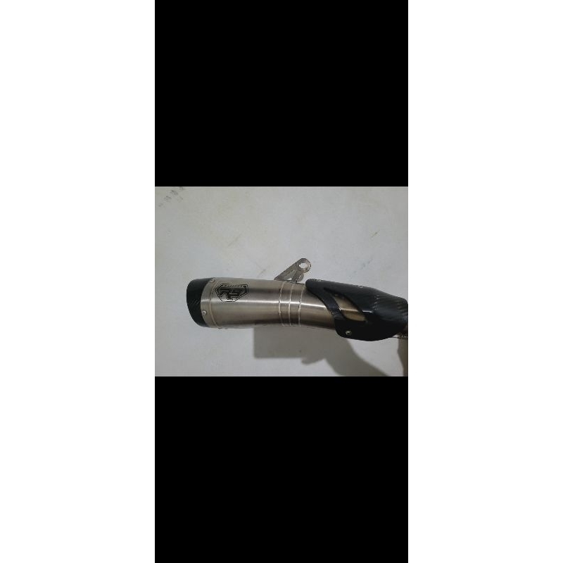 KNALPOT RACING R9 H2 SERIES STAINLESS FULL SYSTEM  UNTUK NINJA 250 FI OLD SECOND 2ND BEKAS