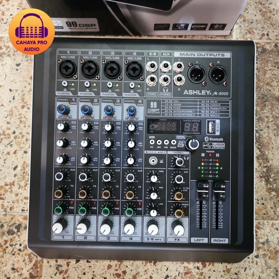 Mixer Power Ashley M 6000 M-6000 M6000