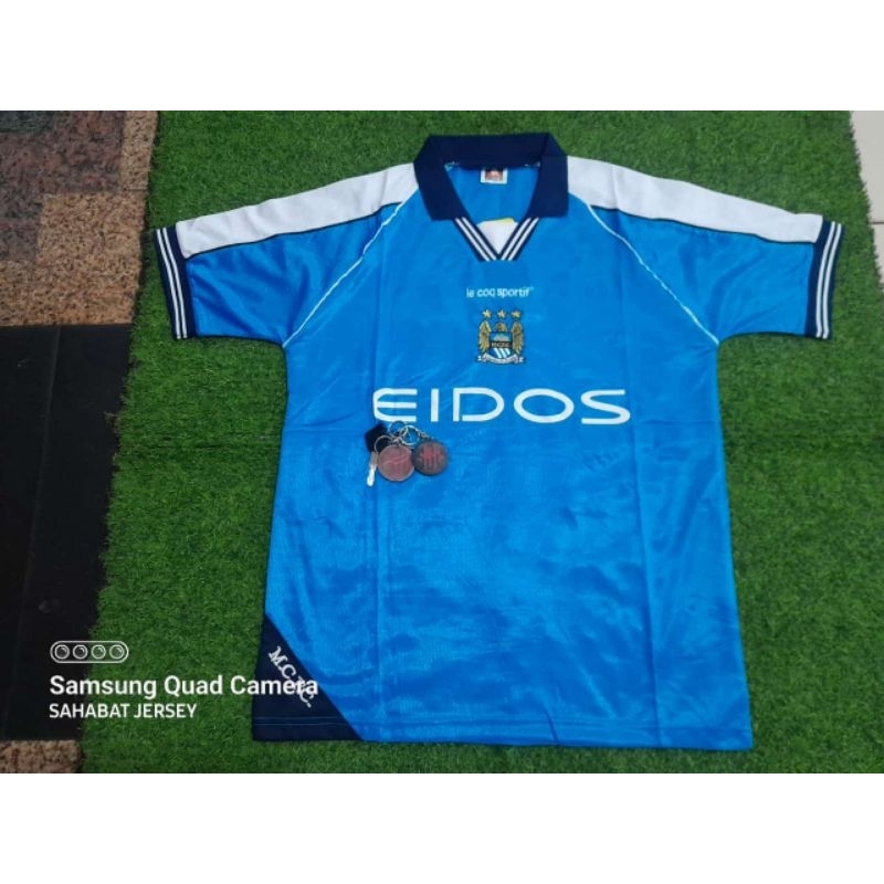 Jersey Man.City Home Retro 2000