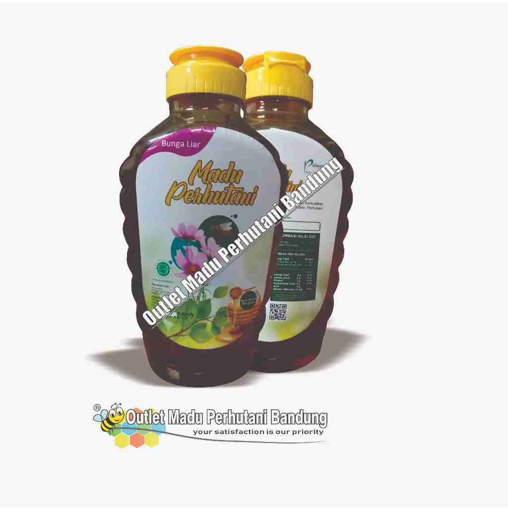 

Madu Perhutani Bunga Liar 390 ml