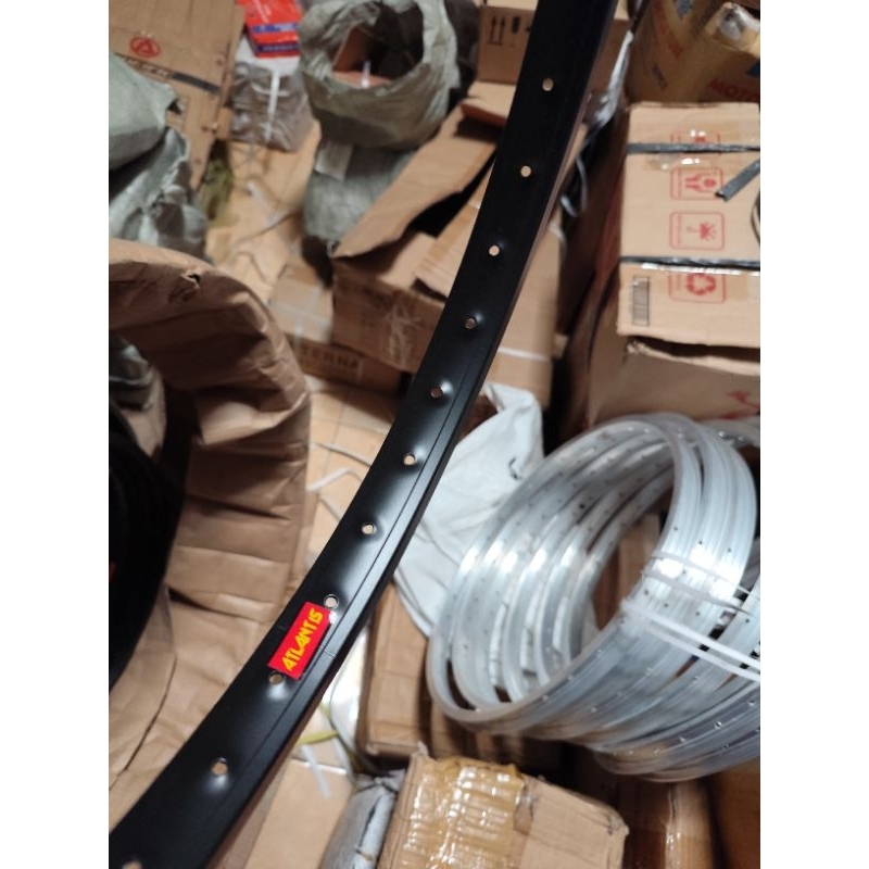Velg Sepeda BMX 20 Inch Hitam Alloy 36 Hole Roda Sepeda
