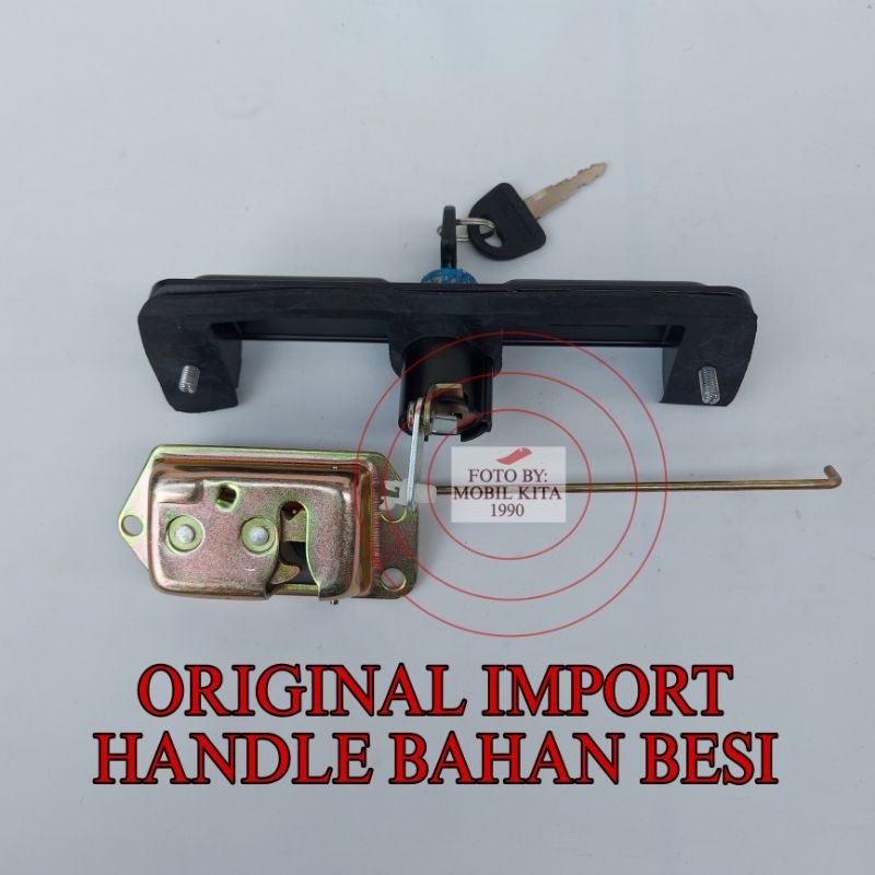 handle handel kunci bukaan pintu bagasi belakang isuzu elf engkel station mini bus karoseri l300 car