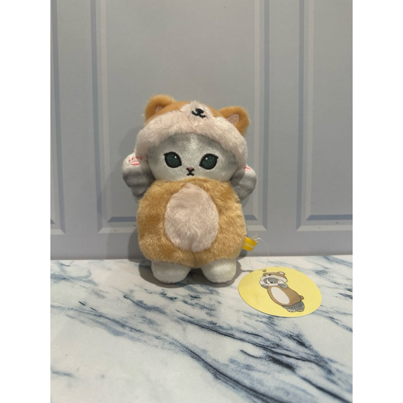 Mofusand Bear Kigurumi Nyan Plushie Doll Keychain Japan