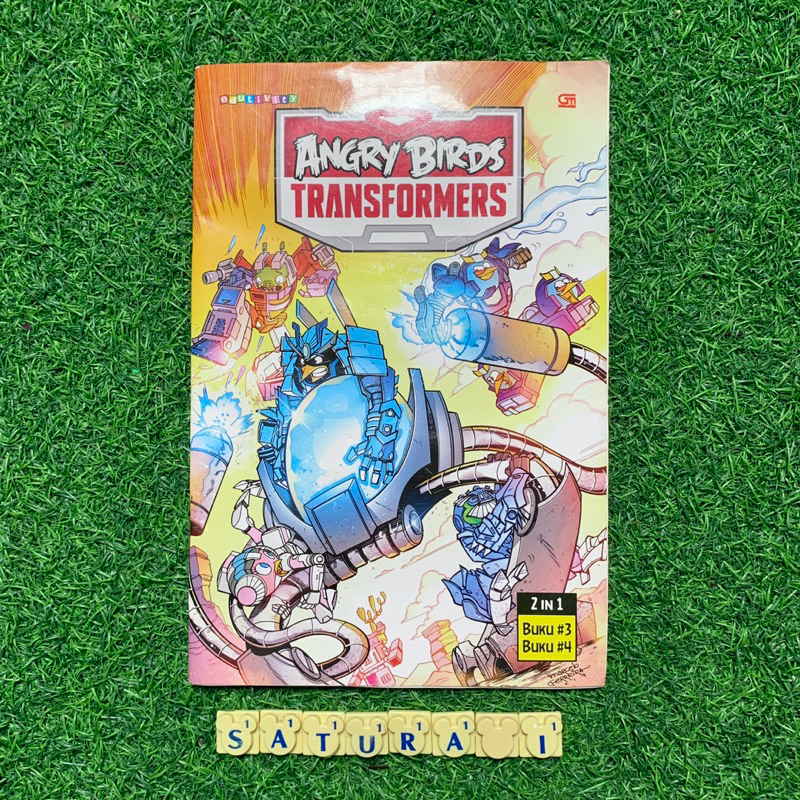 (Saturasi Preloved) Angry Birds Transformer - Buku Cerita Anak