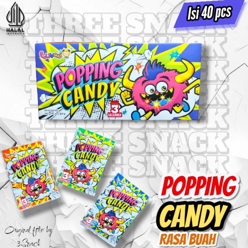 POPPING CANDY MONSTER 1 BOX ISI 40