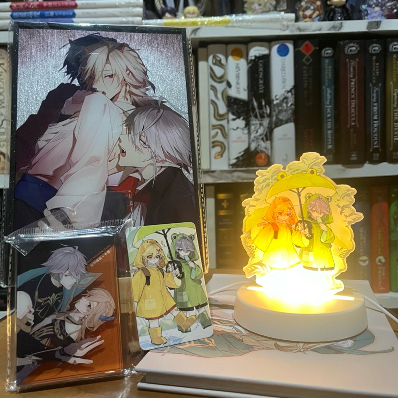 Haikaveh Alhaitham x Kaveh Shikishi Acrylic Night Lamp Standee Photocard Jewel Acrylic by Yanqish681