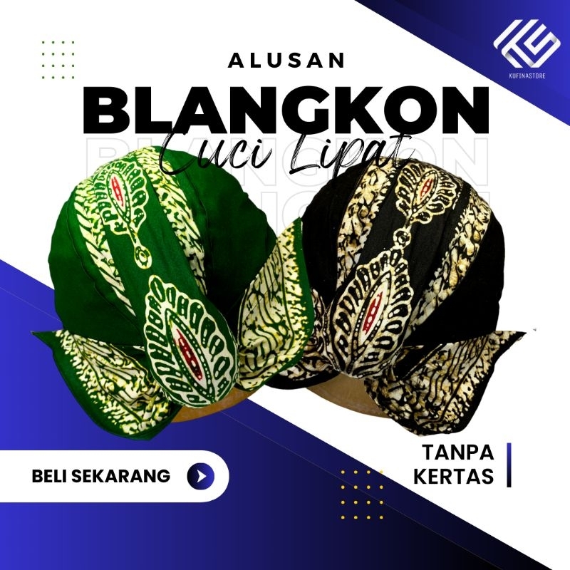Blangkon Jogja Cuci lipat